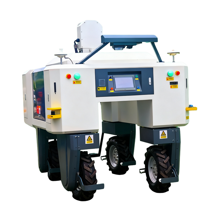 無人車式植物高通量表型采集分析平臺（橫跨式）